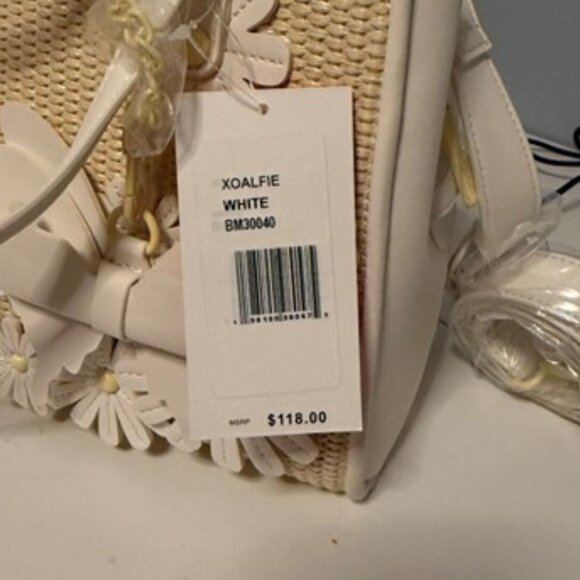 NEW Betsey Johnson Alfie Flowers Butterflies Satchel/Crossbody Whimsical Bag - Picture 8 of 8